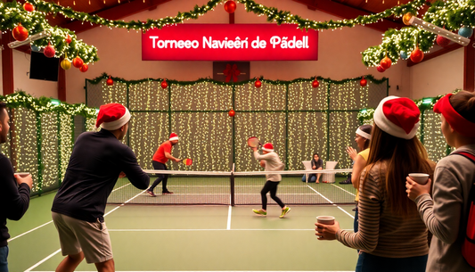 Cómo Organizar un Torneo Navideño de Pádel: Una Guía Paso a Paso