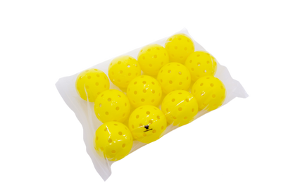 PACK 12 PELOTAS PICKELBALL 26 HOLES